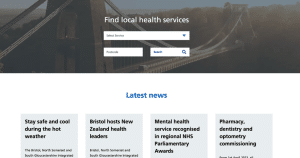 find your local health service section of the icb website