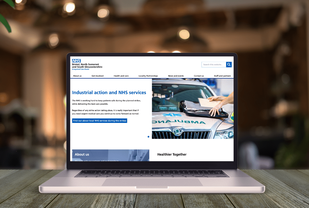 Website & Intranet for the NHS