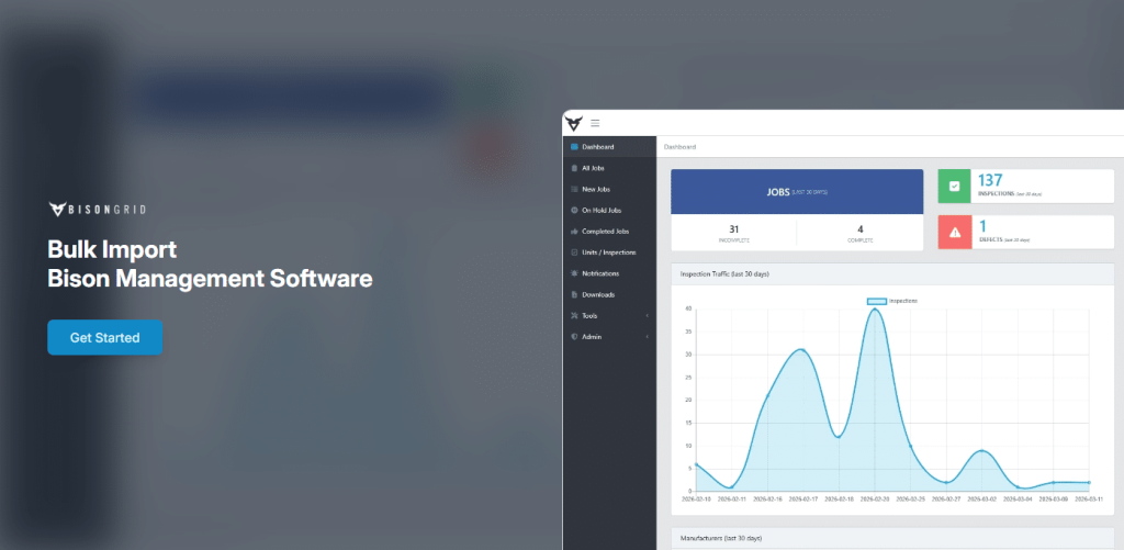 Bulk Import: Inspections & Damages in the Bison Management Software