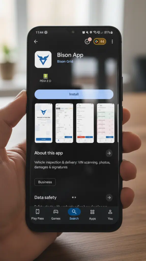 Installing the Bison App (Android)