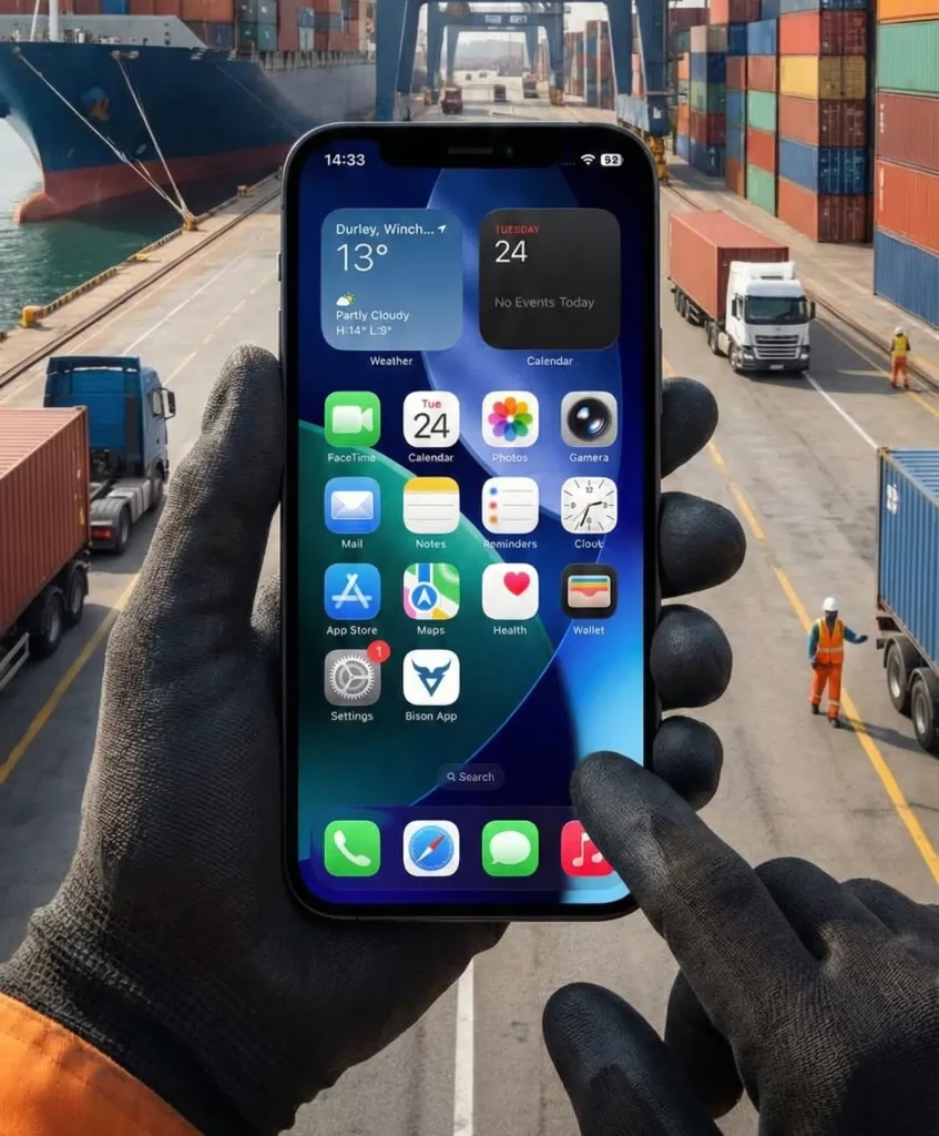Setting up and registering the Bison App (iOS)